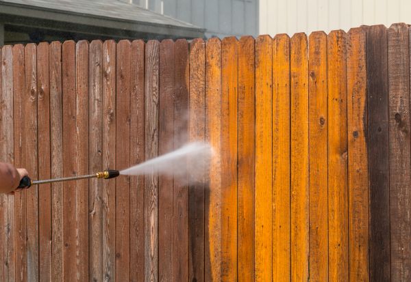 Fence Power Washing in Lehi