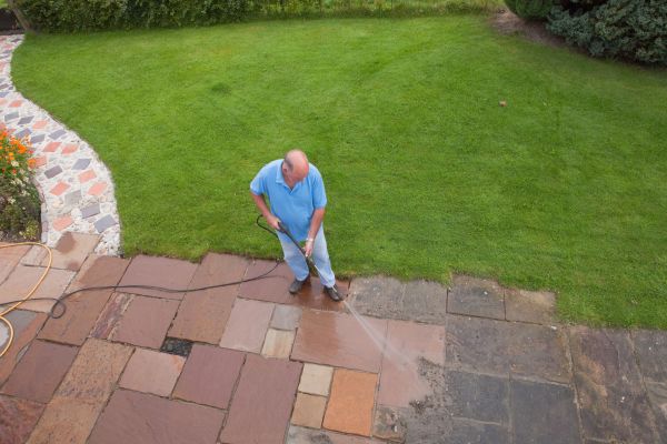 Pavers Pressure Washing in Lehi