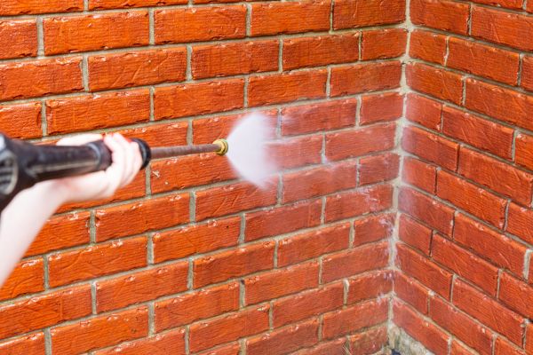 Brick Pressure Cleaning in Lehi