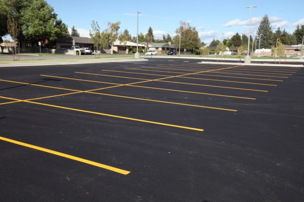 Parking Lot Washing in Lehi