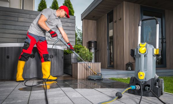 Concrete Patio Washing in Lehi