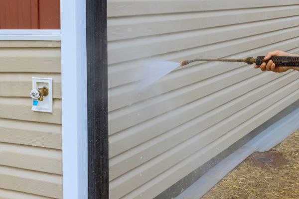 Townhouse Exterior Cleaning in Lehi