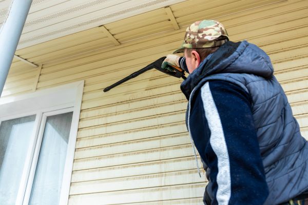 Vinyl Siding Pressure Cleaning in Lehi