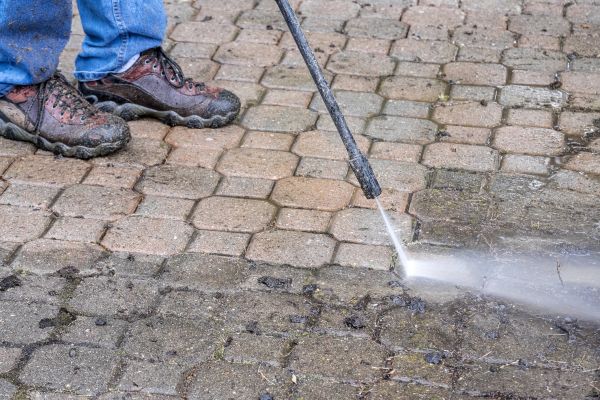 Stone Patio Cleaning in Lehi