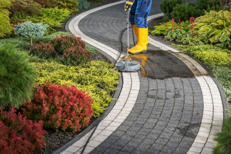 Paver Sidewalk Cleaning